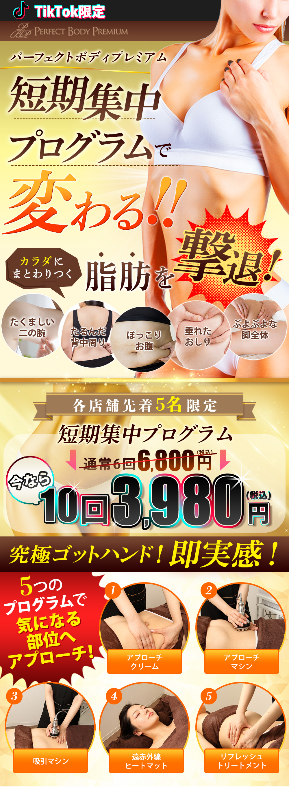 短期集中ダイエットコースで変わる！